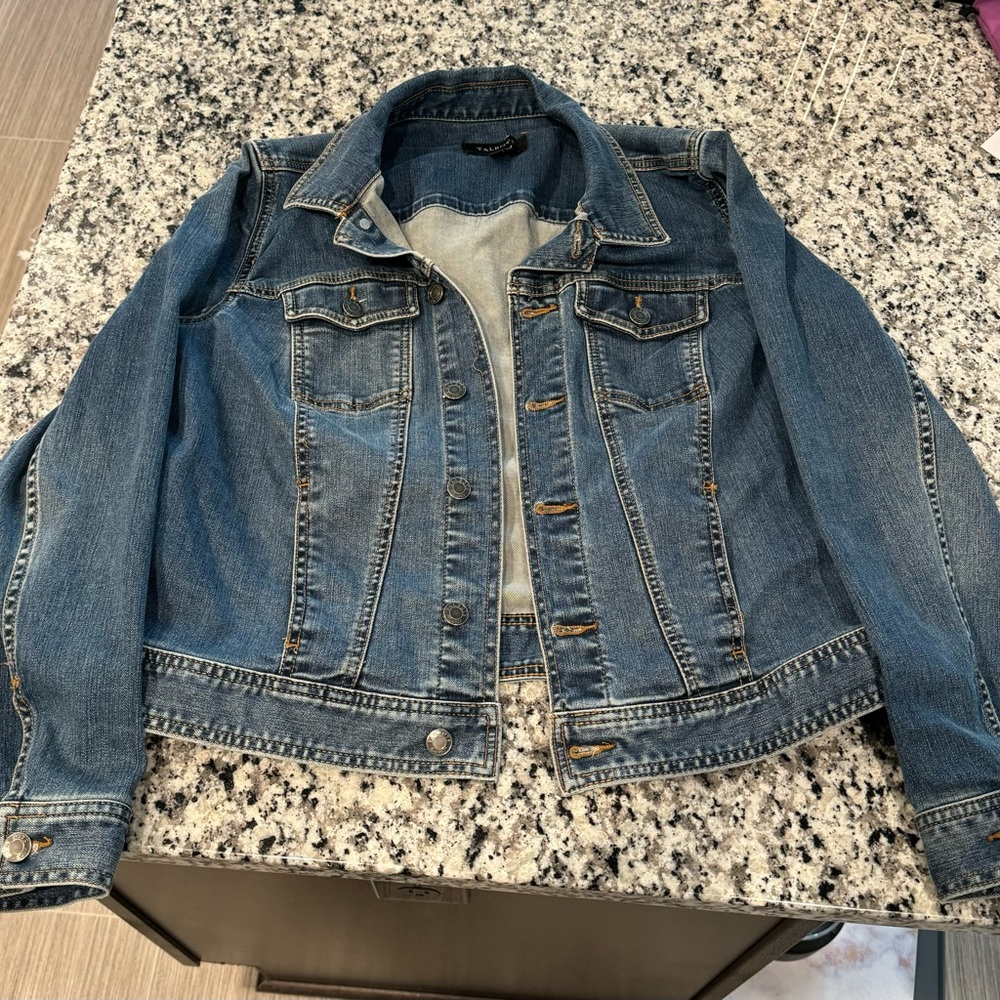 Talbots Denim Jean Jacket- Womens Medium